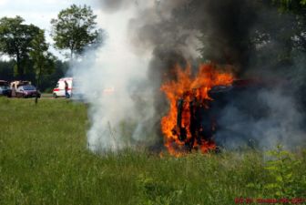 Verkehrsunfall auf der B 187