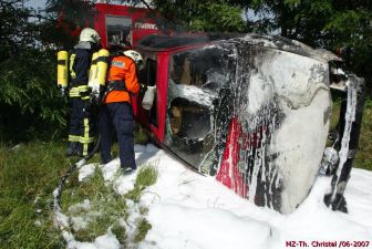 Verkehrsunfall auf der B 187