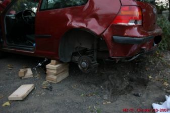 Verkehrsunfall in Holzdorf