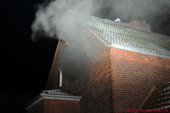 Wohnungsbrand in Elster