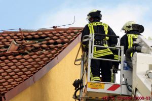 Technische Hilfeleistung - Beseitigung Sturmschaden in Jessen