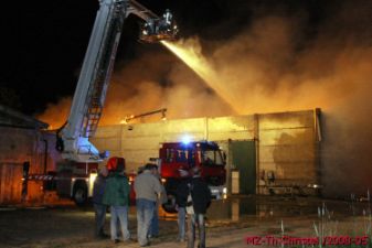 Brand in Löben