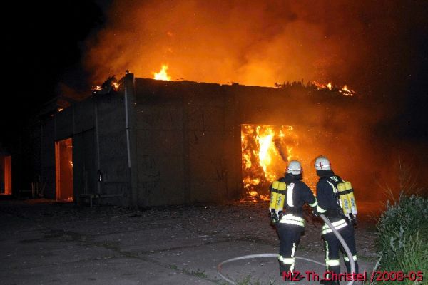 Brand in Löben