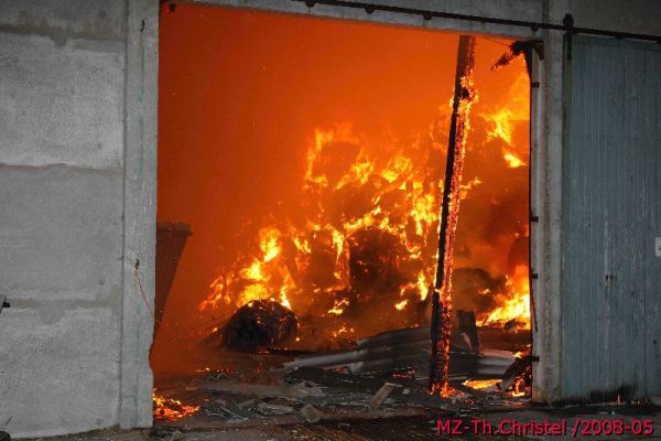 Brand in Löben