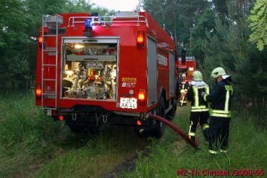Waldbrand in Annaburg