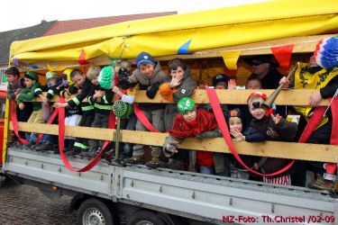 Rosenmontagsumzug der AG „Brandschutz“ 