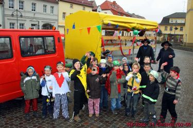 Rosenmontagsumzug der AG „Brandschutz“