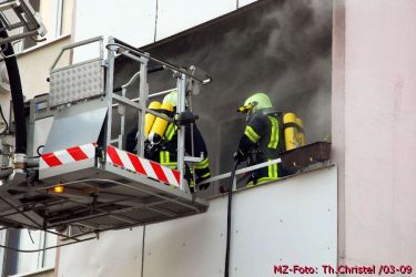 Wohnungsbrand in Jessen