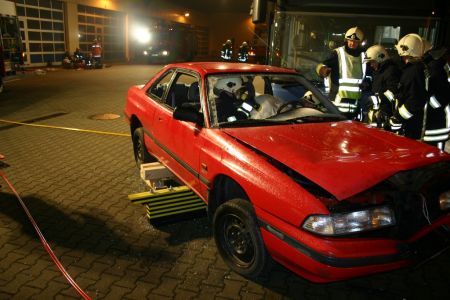 technische Hilfe bei Busunfällen