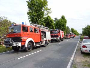 Brand in Schweinitz