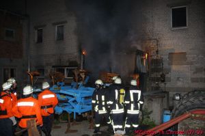 Brand in Plossig