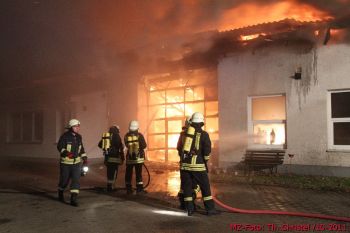 Brand in Annaburg