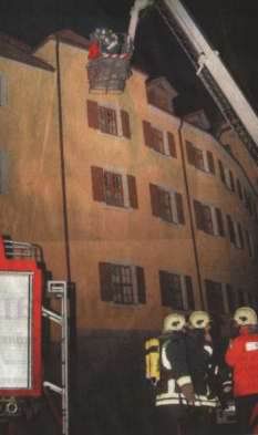 Einsatzübung: Brand im Archiv des Jessener Schlosses - Menschenleben in Gefahr