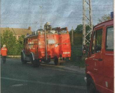 Fahrleitungsriss in Jessen